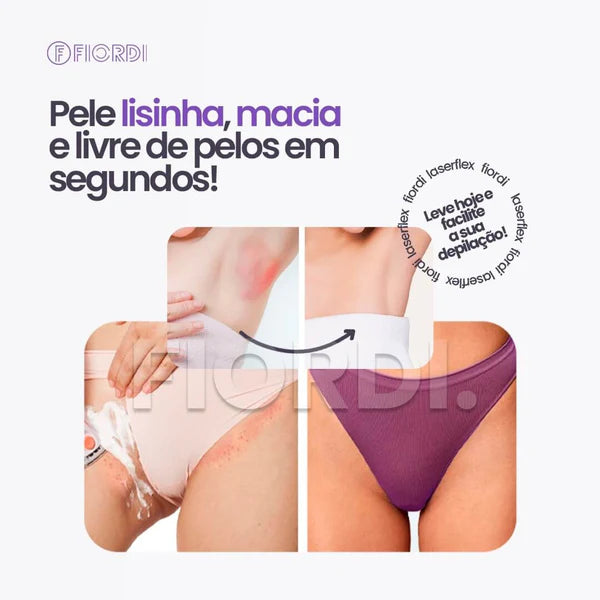 Depilador Indolor 2 em 1 - LaserFlex™