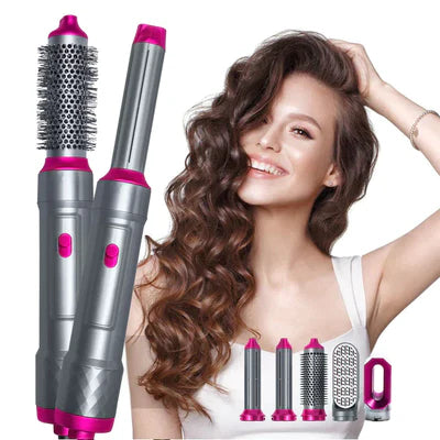 Escova de cabelo 5 em 1 Original Uso Profissional Hair Dryer-(Bivolt)